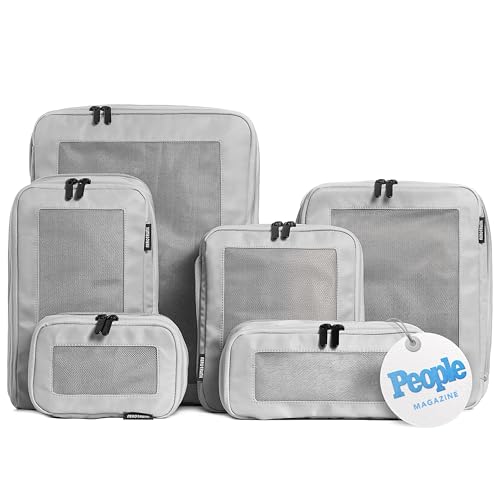 Compression Packing Cubes for Travel (6 Count)