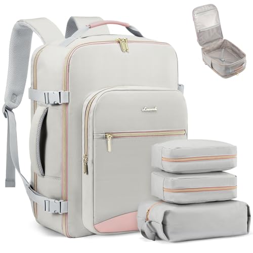 50L Travel Backpack Flight Approved Carry on Backpack