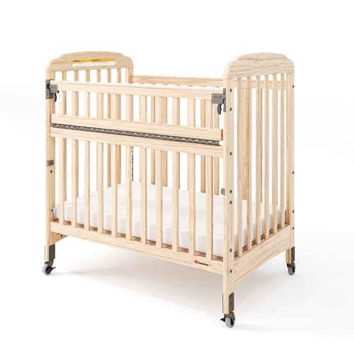 Serenity SafeReach Slatted Crib with Adjustable Mattress Board