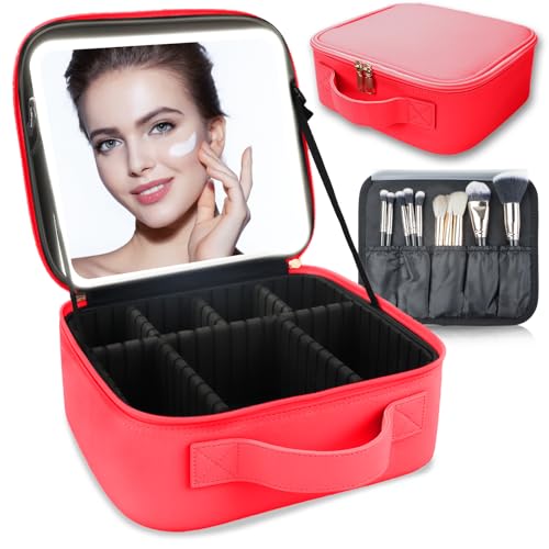 Makeup Bag with Led Mirror