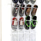 24 Pockets Clear Over the Door Shoe Organizer