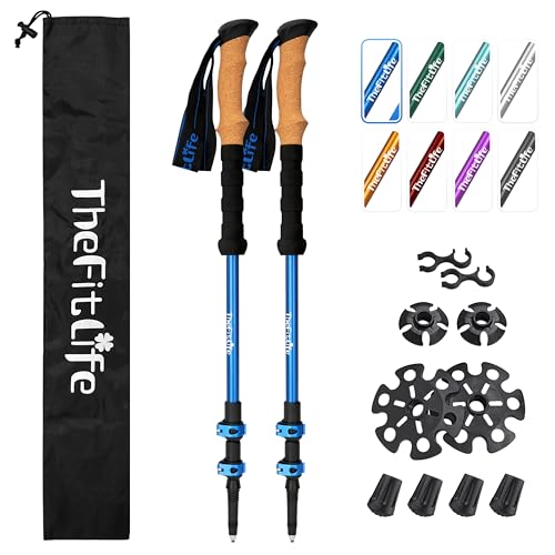 Durable 7075 Aluminum Trekking Poles (2 Count)