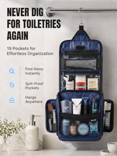 Travel Toiletry Bag for Men and Women