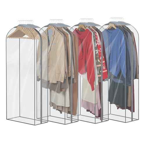 Suit Coat Bags Garment Bags for Hanging Clothes 50 in