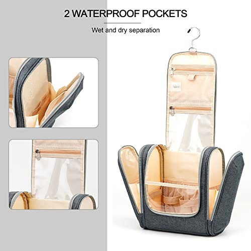 Hanging Travel Toiletry Bag for Women and Men