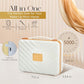 Lighted Makeup Case with Mirror + 10x Mini Mirror