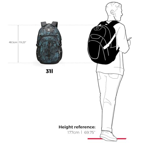 Laptop Backpack with USB Charging Port
