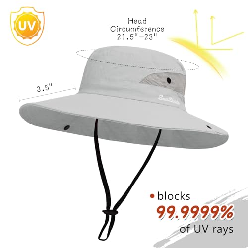 Women's Ponytail Safari Sun Hat