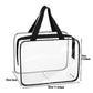 3 Pack Large Clear Makeup Bag (3 Count)
