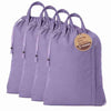 LFH Home Cotton Rich Large Premium Canvas Laundry Bag (4 Count)