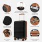 Luggage Set 3 Piece Carry On Hardside Luggage with Spinner Wheels (3 Count)