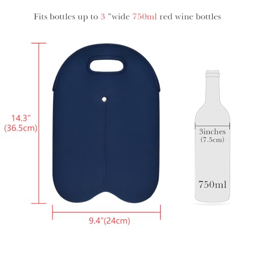 Wine Travel Cooler Bag Holder