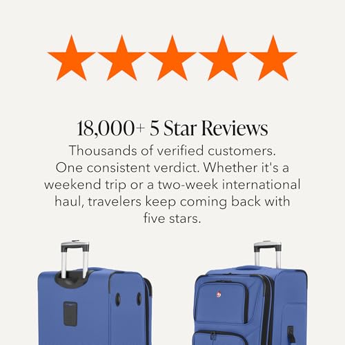 Sion Large Checked Spinner Luggage