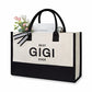 Embroidery Canvas Tote Bag for Women