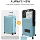 Travelkin Clear Luggage Cover For Suitcase