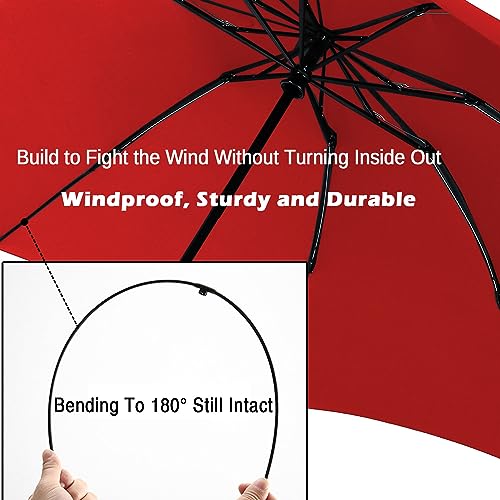 Umbrella Compact Inverted Folding Umbrellas Auto Open Auto Close