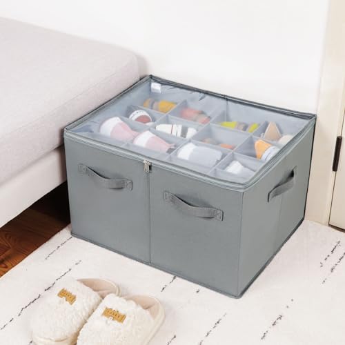 Shoe Organizer for Closet 2 Pack (2 Count)