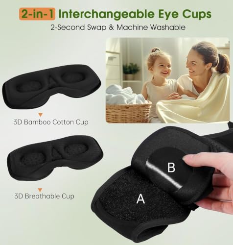 Bamboo Cotton Bluetooth Sleep Mask