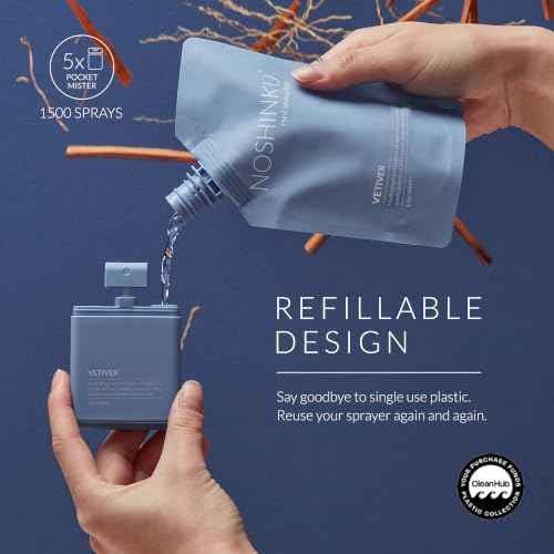 Refillable Hand Sanitizer Vetiver 3