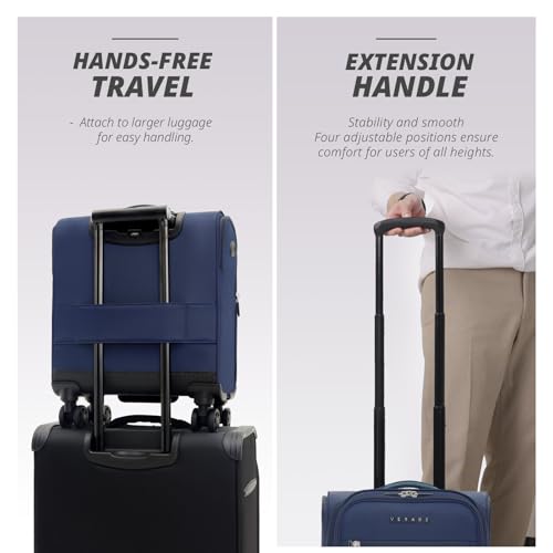 Underseat Carry On Luggage with Wheels