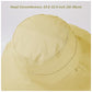 Womens Sun Hats Wide Brim Reversible Bucket Cotton Hat Packable Summer Travel Cap with Hat Clip