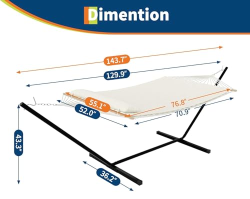 Hammock with Stand for Outside