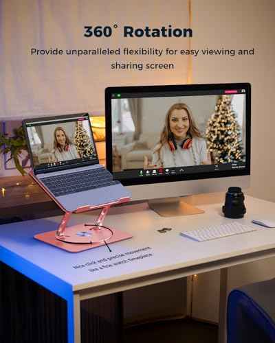 360° Rotating Laptop Stand for Desk