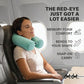 Twist Memory Foam Travel Pillow for Airplanes