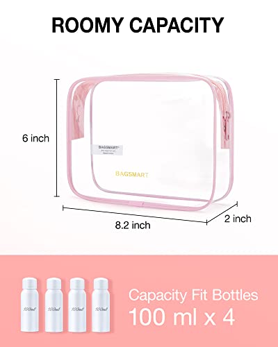 Clear Toiletry Bag 2 (2 Count)
