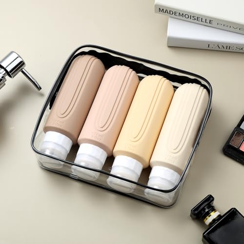 Travel Bottles for Toiletries (4 Count)