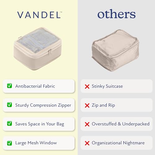 Compression Packing Cubes for Women (6 Count)