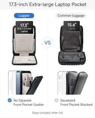 Carry On Front Pocket Suitcase