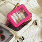 Clear Makeup Bag Travel Cosmetic Case Transparent Toiletry Bag with Zipper