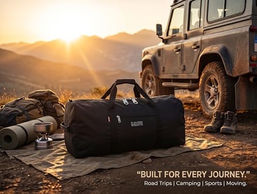 Heavy Duty Cargo Duffel Large Sport Gear Equipment Travel Bag Rooftop Rack Bag By Praise Start