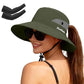 Women's Ponytail Safari Sun Hat