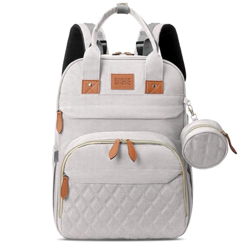 Large Diaper Bag Backpack with Changing Station