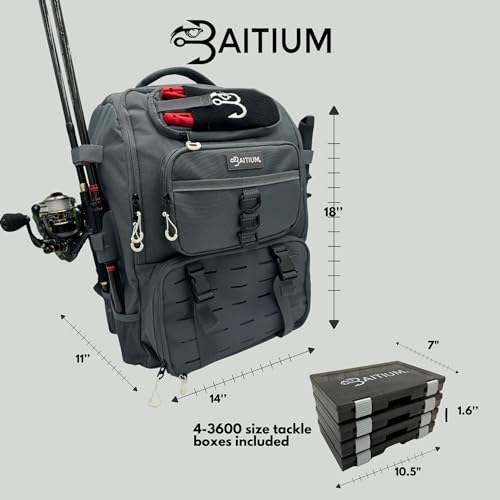Fishing Backpack (4 Count)