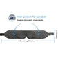 Headphone Cotton Headband Bluetooth 5.2 HD Stereo Noise Reduction Eye Contour Built