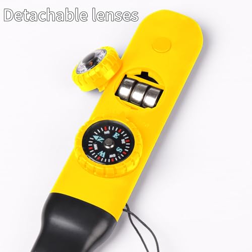 Multifunctional Survival Emergency Whistle for Kids with Compass Hiking Survival