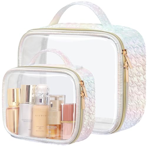 Clear Makeup Bag Travel (2 Count)