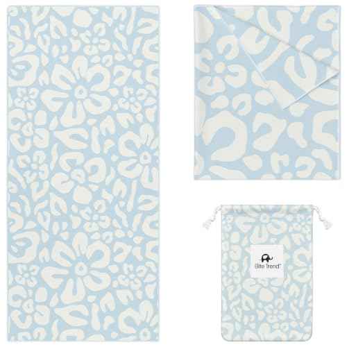 Microfiber Beach Towel for Adults with Bag