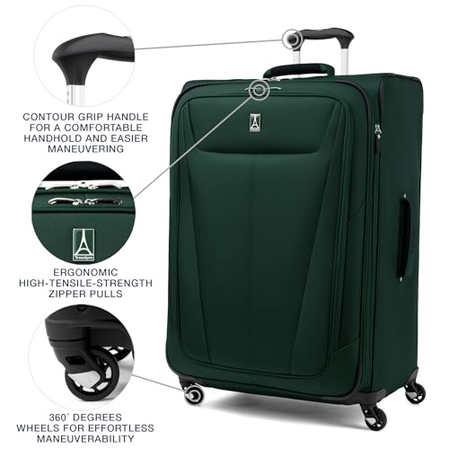 Maxlite 5 Softside Checked Luggage Spinner