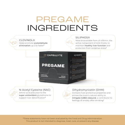 Pregame Prevent Feeling Awful After Drinking (56 Count)