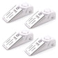 Door Stop Alarm with 120DB Siren Door Stop for Home & Travel (4 Count)