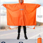 Hooded Rain Poncho for Adult Waterproof Lightweight Raincoat