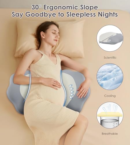 Memory Foam Pregnancy Pillows for Sleeping