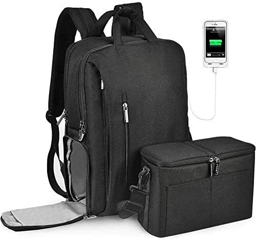 DSLR Camera Backpack Bag Waterproof Anti Theft with 15.6 inch Laptop Compartment