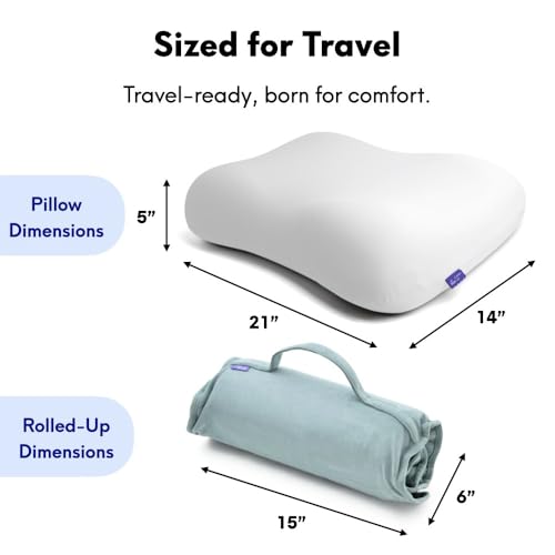Cushion Lab Travel Deep Sleep Pillow