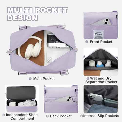 Spirit Airlines Personal Item Bag 18x14x8 Foldie Travel Duffel Bag Expandable Gym Sport Tote Foldable Carry On Overnight Waterproof Weekender Luggage Weekend Bags Airplanes Eessentials Men