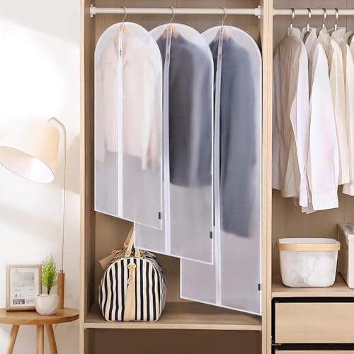 12PK Garment Bags for Hanging Clothes (12 Count)
